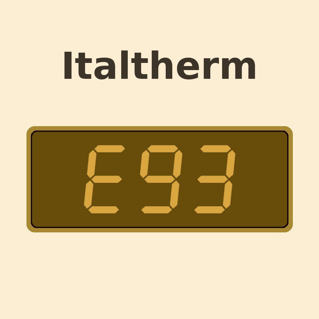 Display Italtherm E93