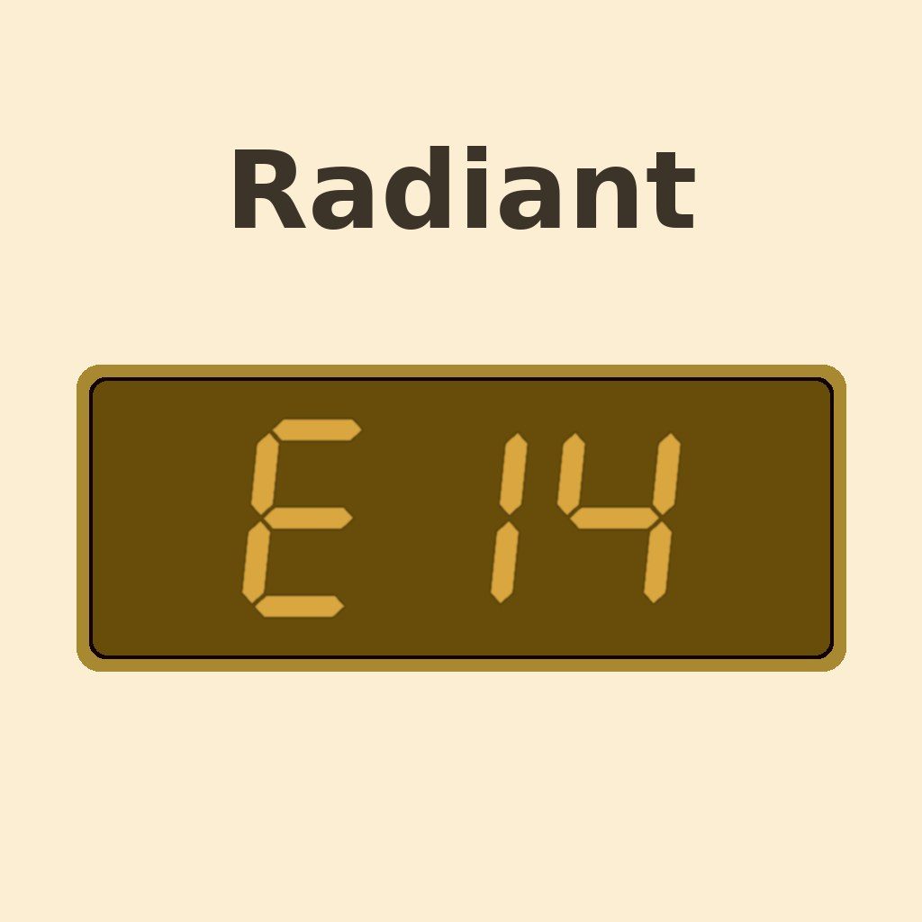 Display Radiant E14