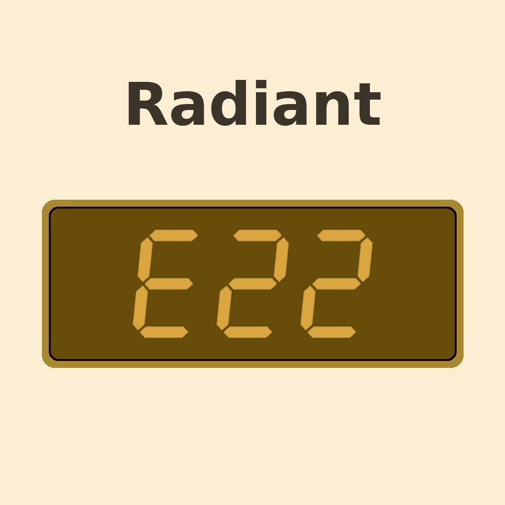 Display Radiant E22