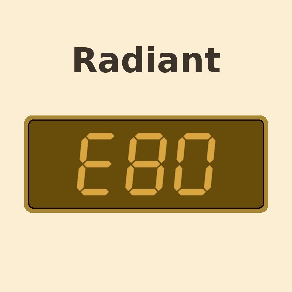 Display Radiant E80