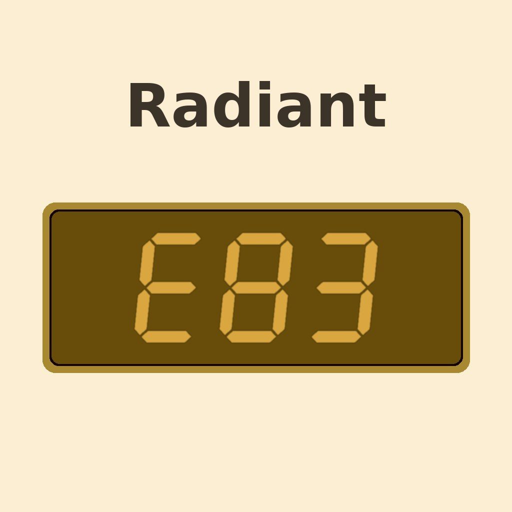 Display Radiant E83