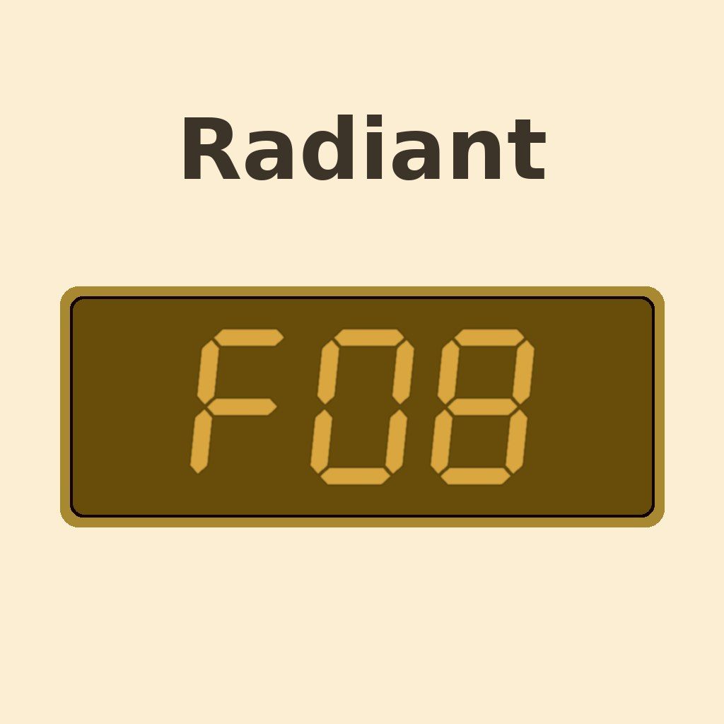 Display Radiant F08