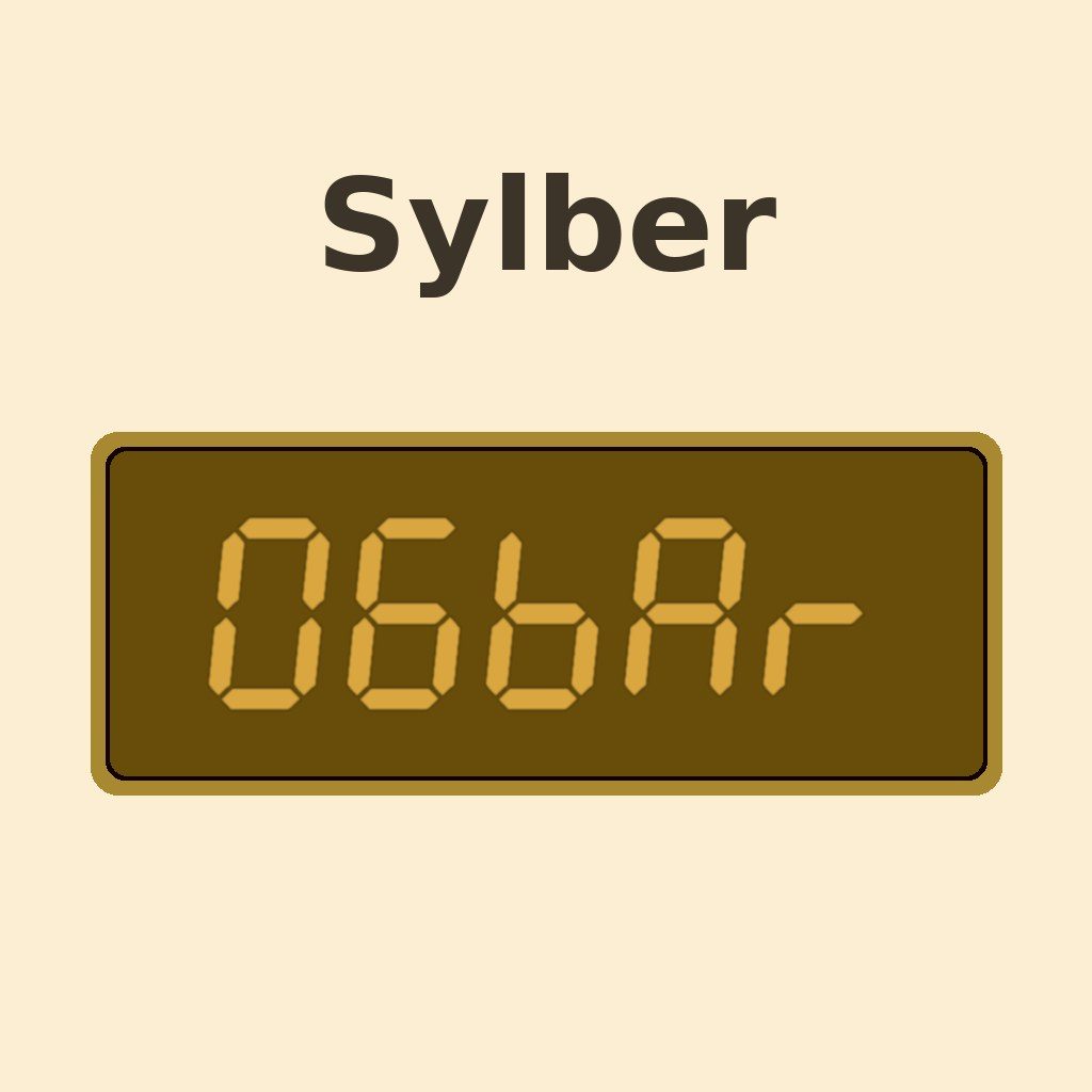 Display Sylber < 0,6 bar