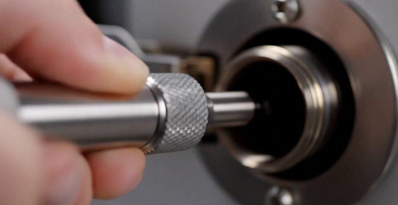 Dichiarazione di conformità a Legnago Sonda dell'analizzatore inserita nel condotto dei fumi, per la dichiarazione di conformità di una caldaia Baltur a Legnago
