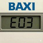 Errore E03 caldaia Baxi