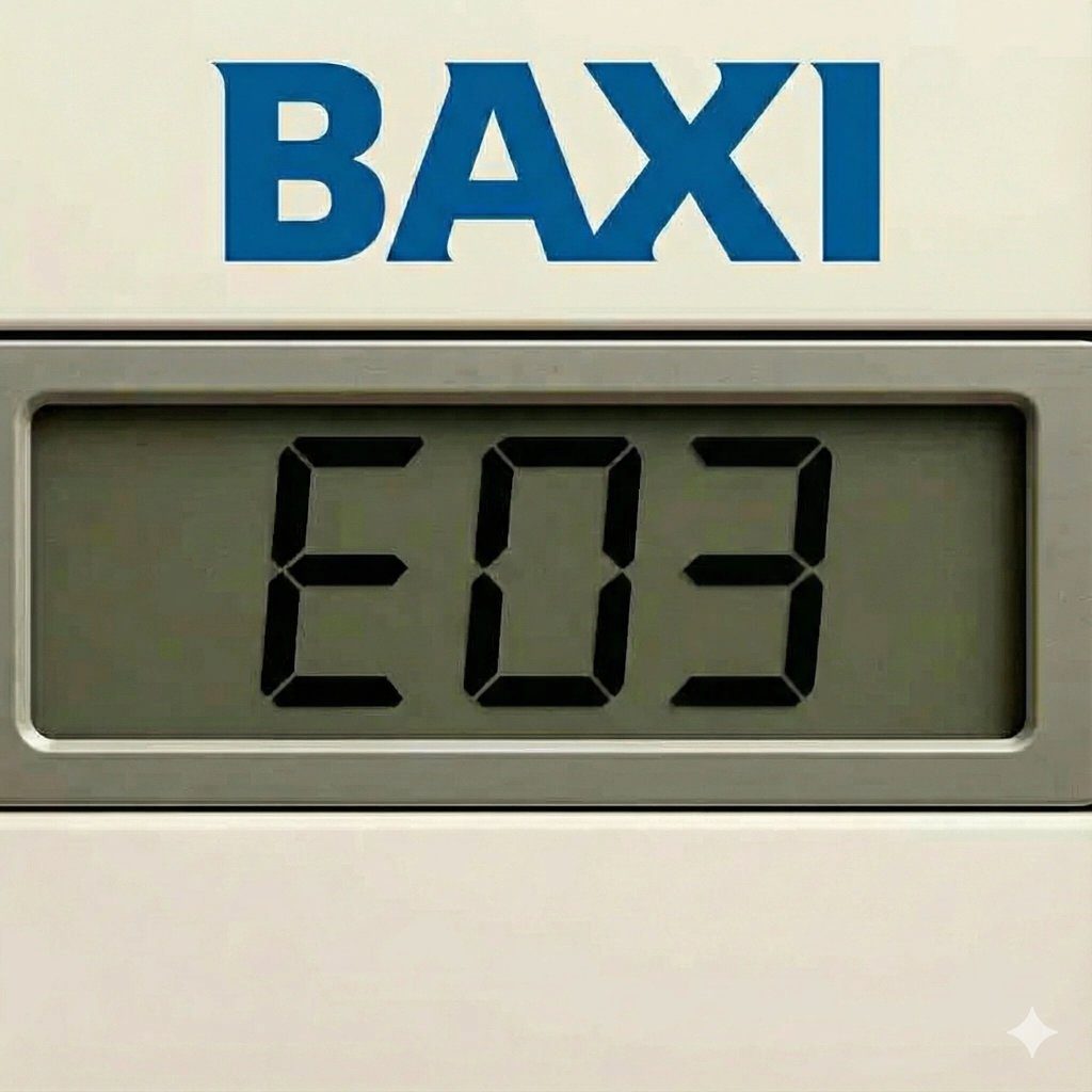 Errore E03 caldaia Baxi: pressostato fumi