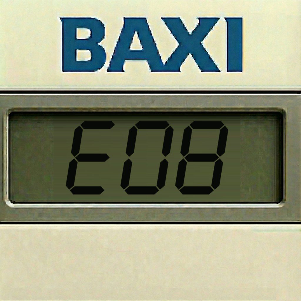 Display Baxi E08