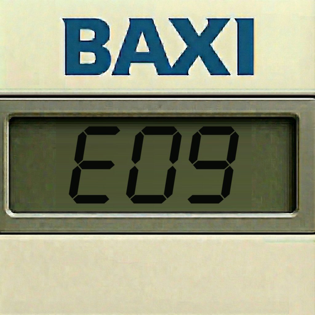 Caldaia Baxi a Verona con il codice E09