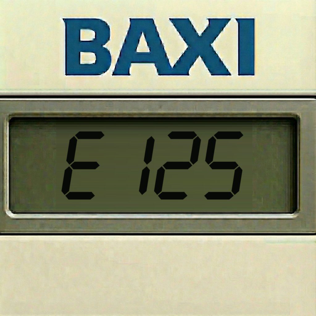 Caldaia Baxi a Verona con il codice E125