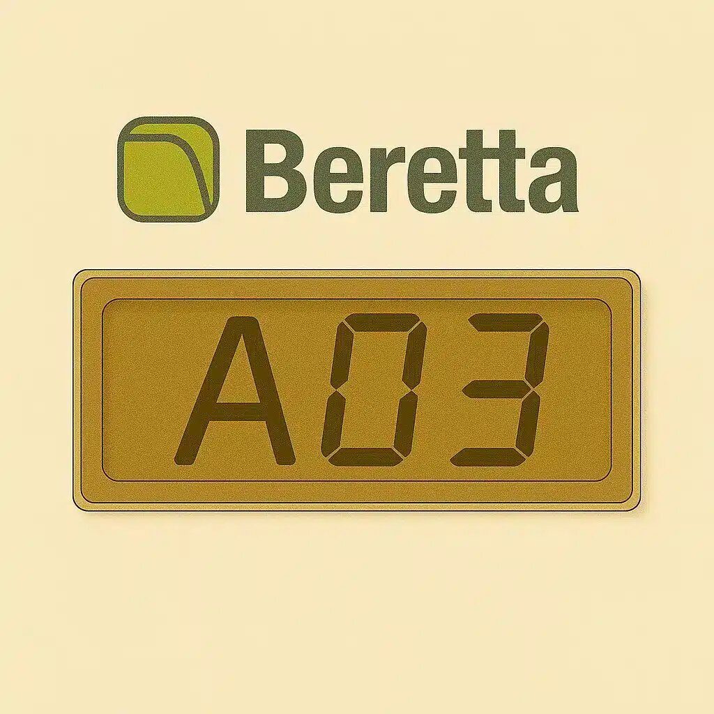 Errore A03 caldaia Beretta: ventilatore o pressostato aria