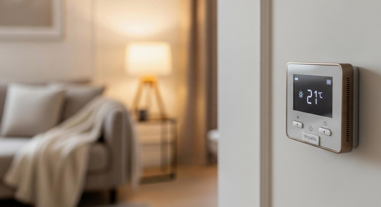 Assistenza Caldaie Biasi a Valeggio sul Mincio Termostato a parete in una casa di Valeggio sul Mincio: assistenza caldaie Biasi 24 ore su 24