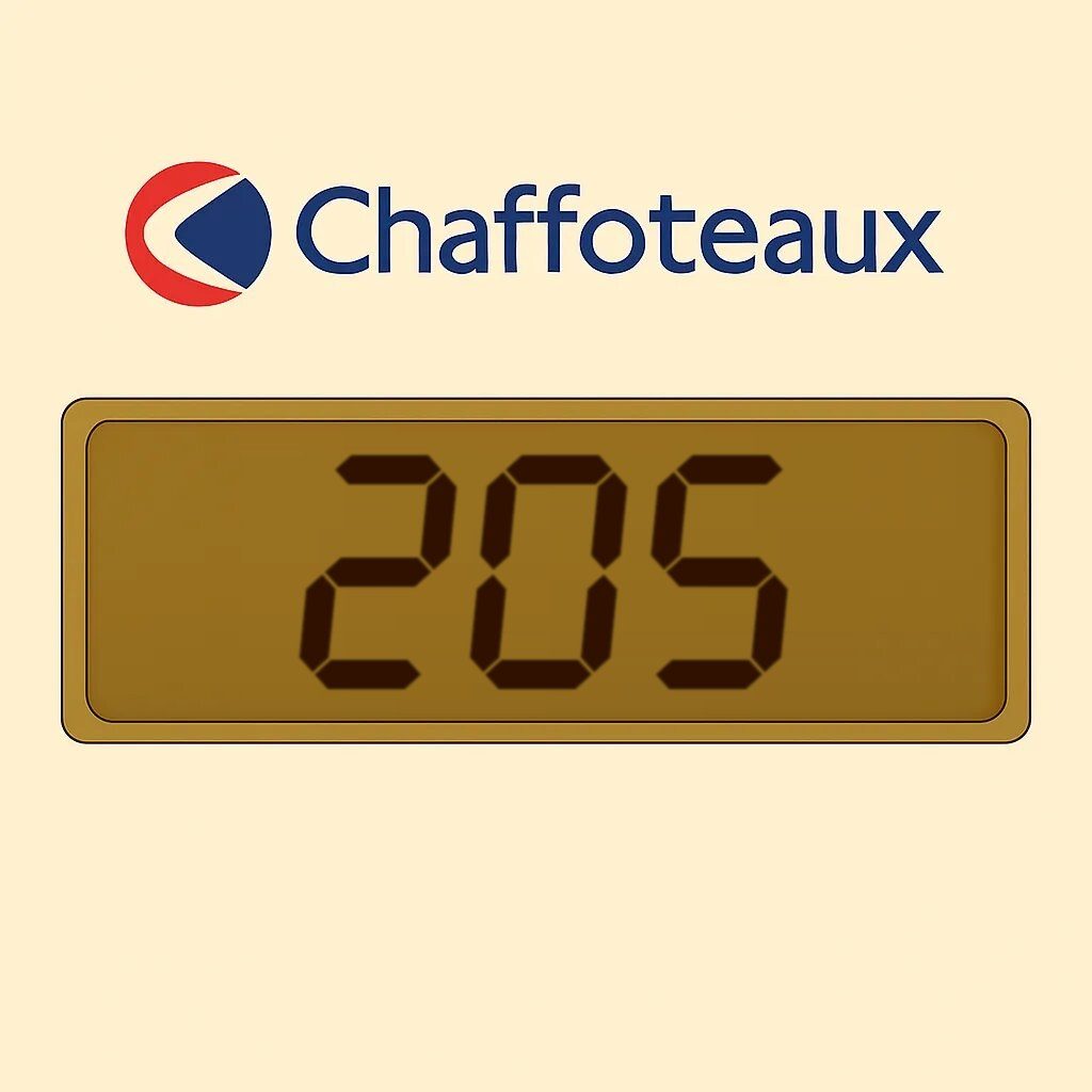 Display Chaffoteaux 205