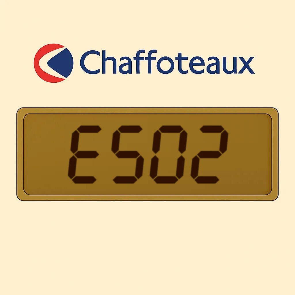 Codice errore E502 su caldaia Chaffoteaux