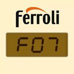 Errore F07 caldaia Ferroli
