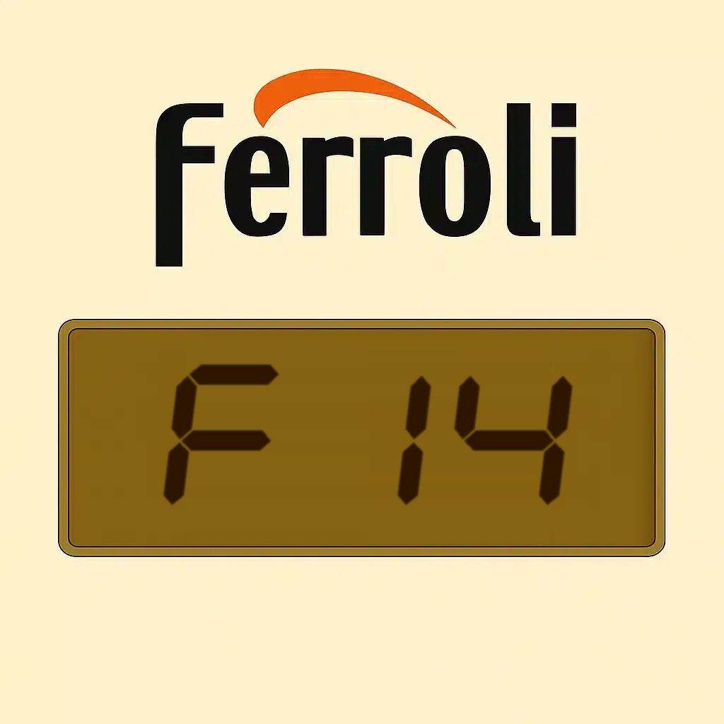 Errore F14 caldaia Ferroli: sensore di mandata 2