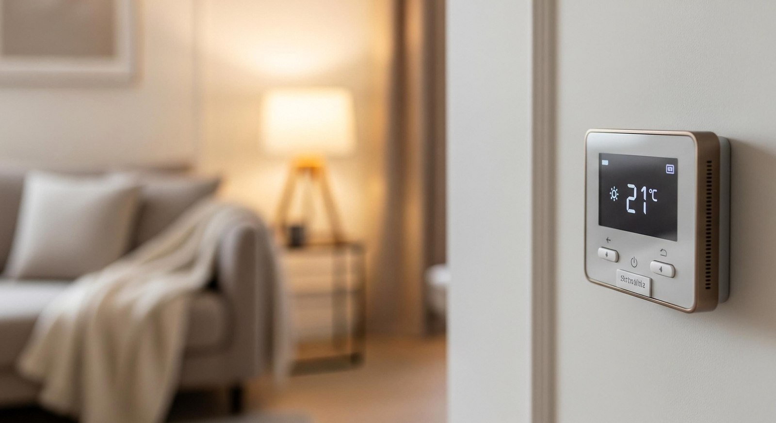 Termostato a parete in una casa di Borgo Roma: assistenza caldaie Fondital 24 ore su 24