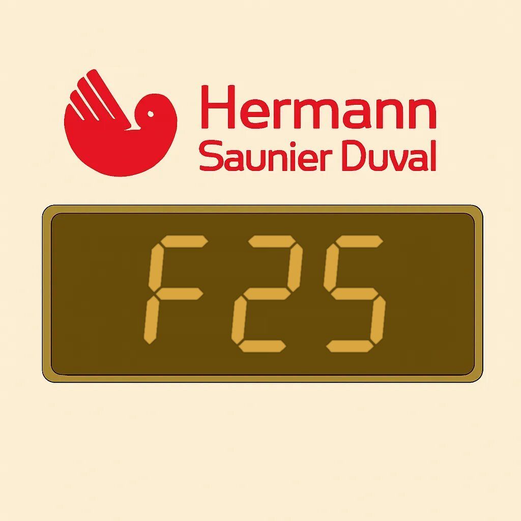 Caldaia Hermann Saunier Duval a Verona con il codice F25