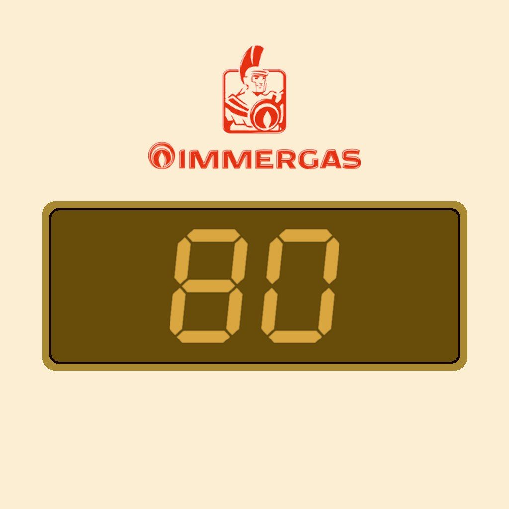 Display Immergas 80
