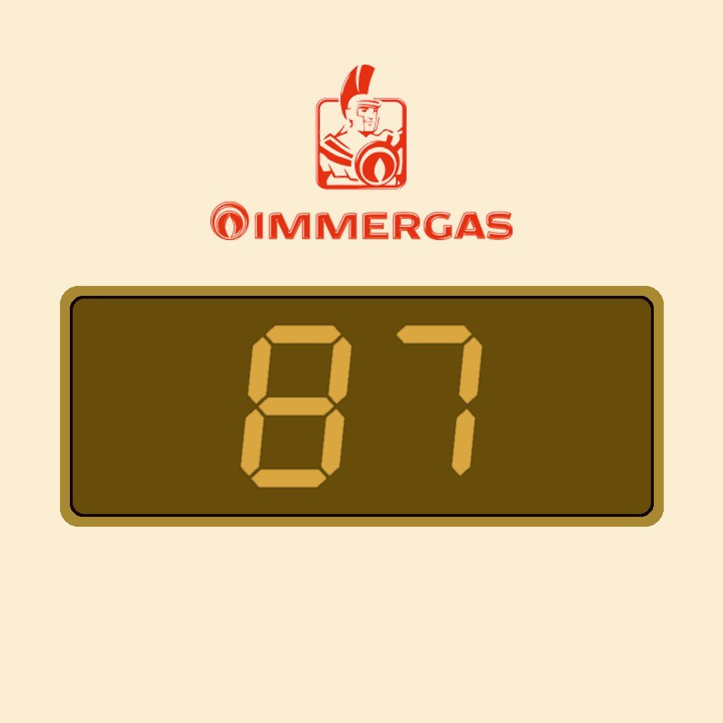 Display Immergas 87