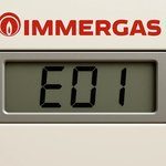 Errore E01 caldaia Immergas