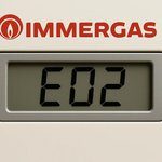 Errore E02 caldaia Immergas