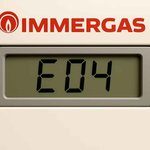 Errore E04 caldaia Immergas