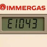 Errore E1043 caldaia Immergas
