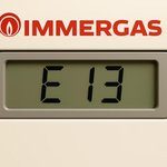 Errore E13 caldaia Immergas
