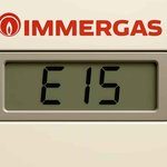 Errore E15 caldaia Immergas