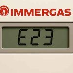 Errore E23 caldaia Immergas
