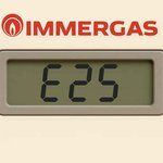 Errore E25 caldaia Immergas