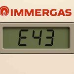 Errore E43 caldaia Immergas