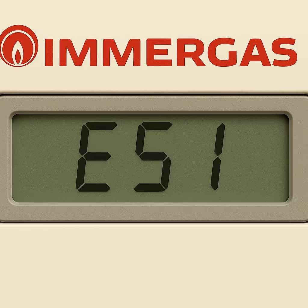 Caldaia Immergas a Verona con il codice E51