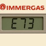 Errore E73 caldaia Immergas