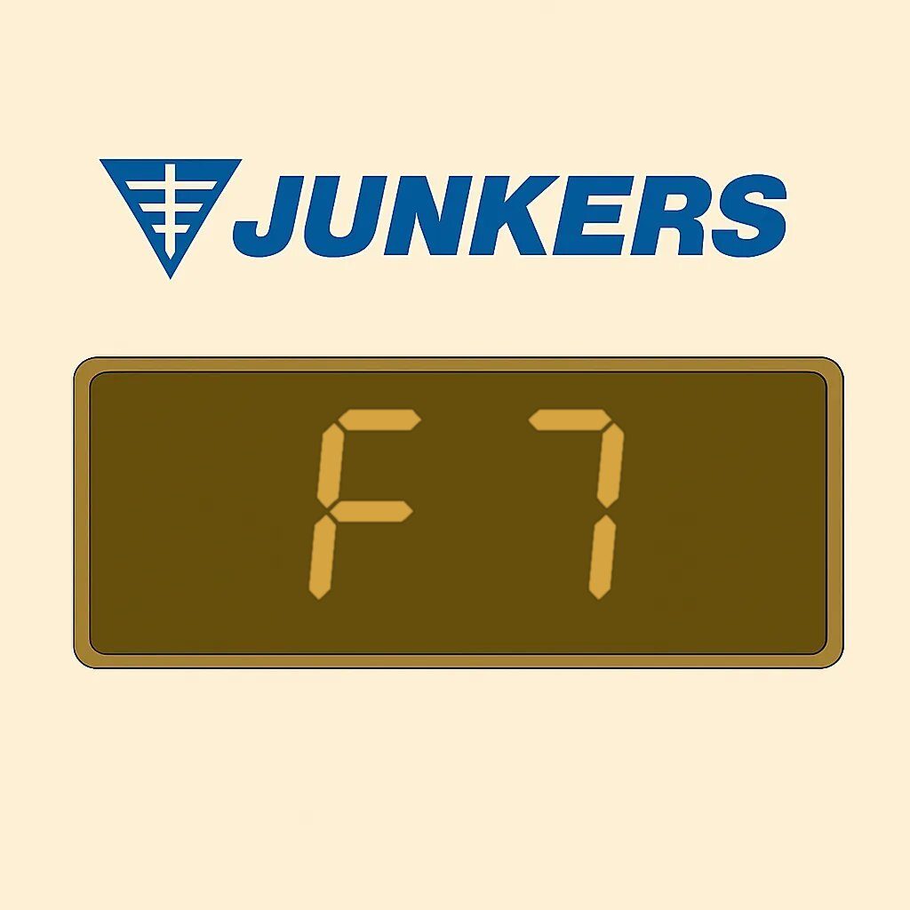 Caldaia Junkers a Verona con il codice F7
