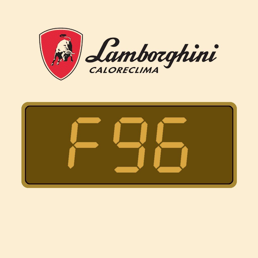 Display Lamborghini F96