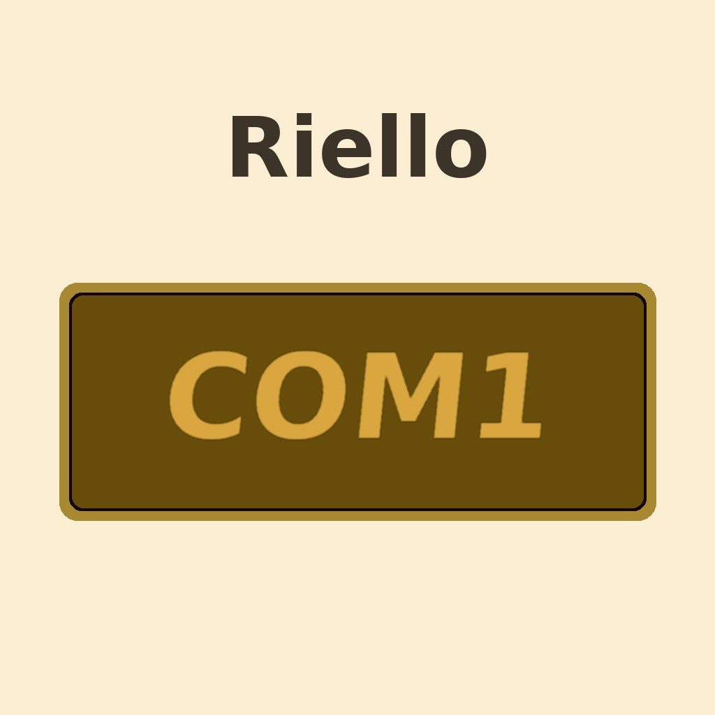 Display Riello COM1