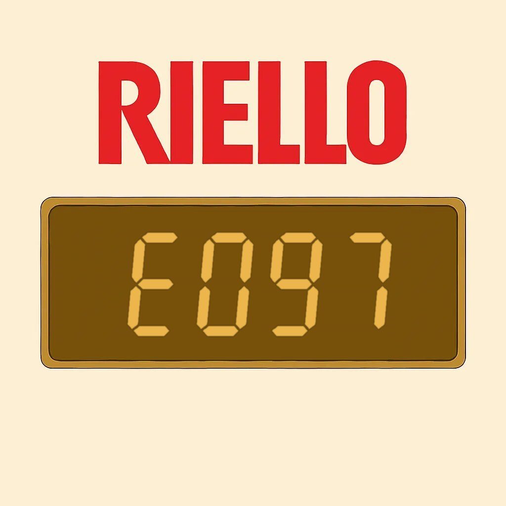 Codice errore E097 su caldaia Riello