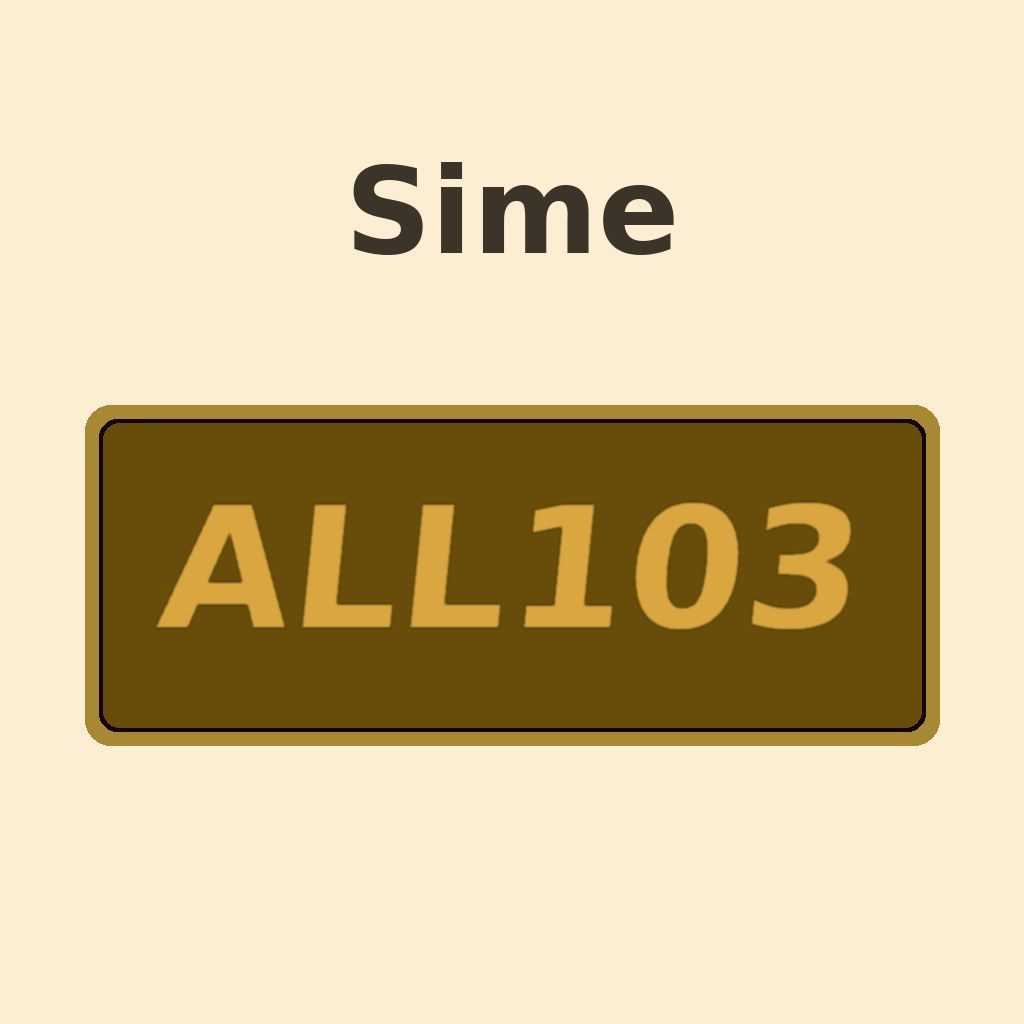 Display Sime ALL 103