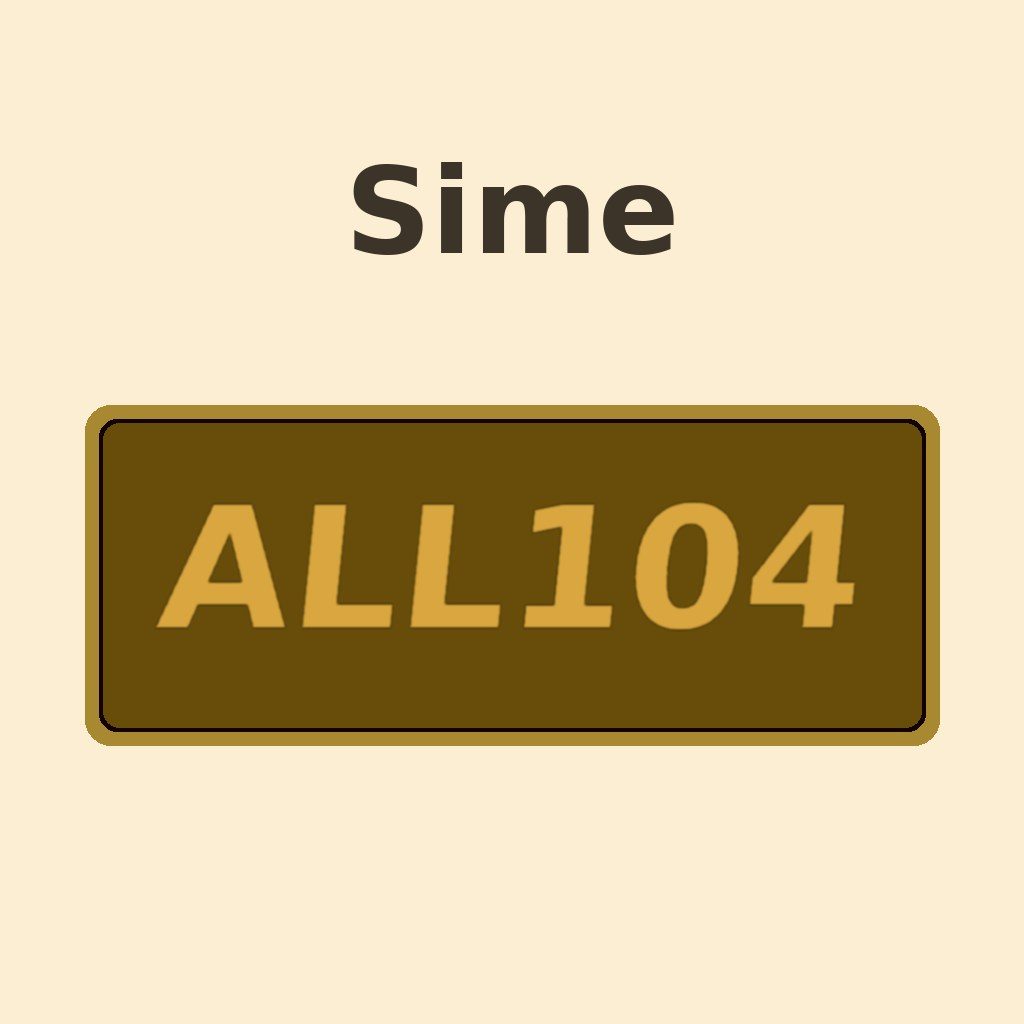 Display Sime ALL 104