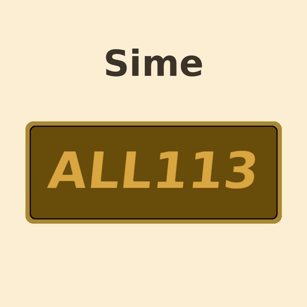 Display Sime ALL 113