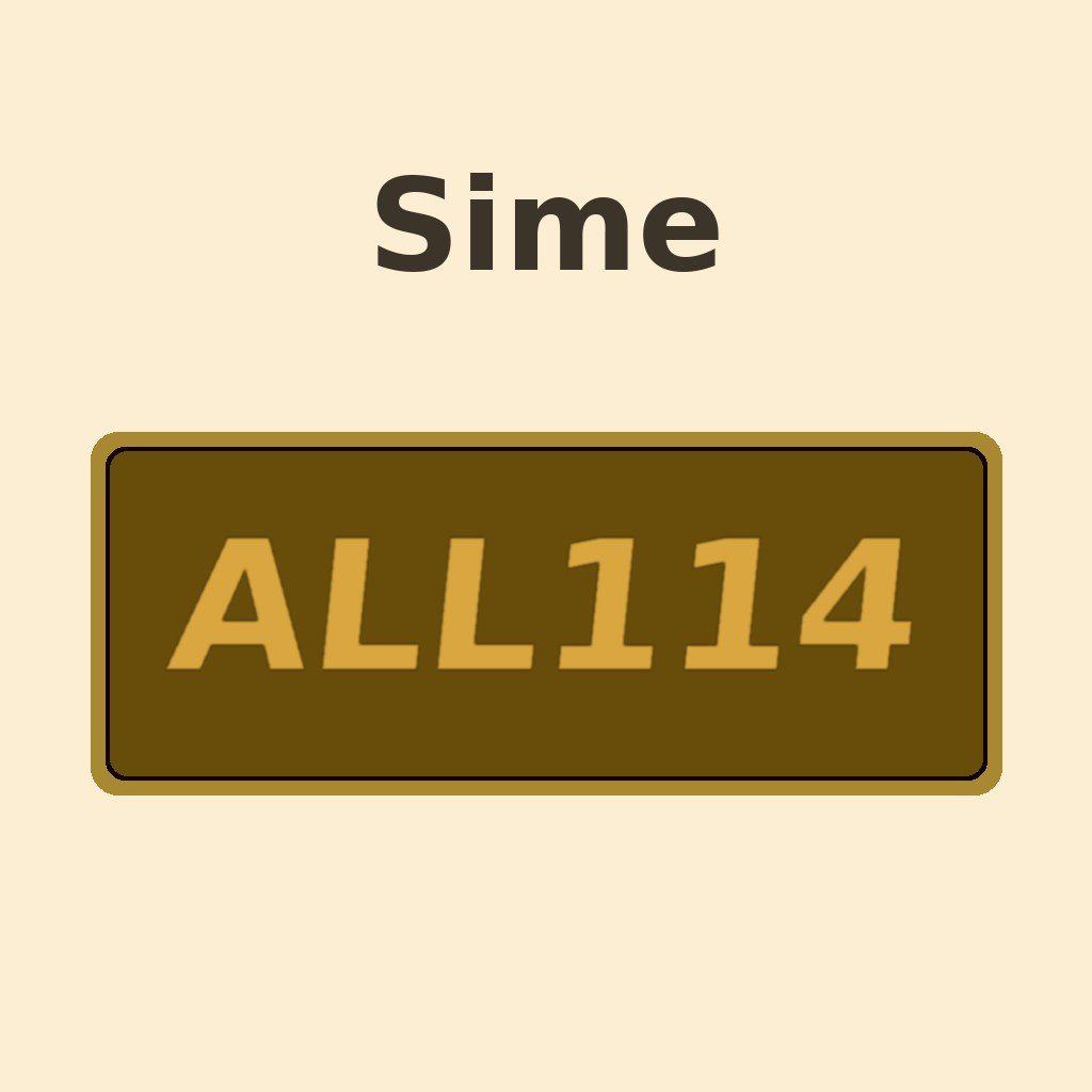 Display Sime ALL 114