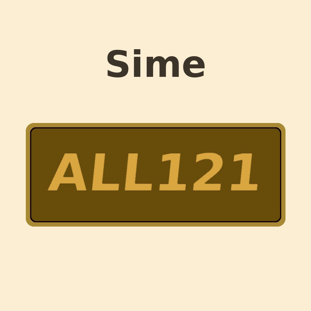 Display Sime ALL 121
