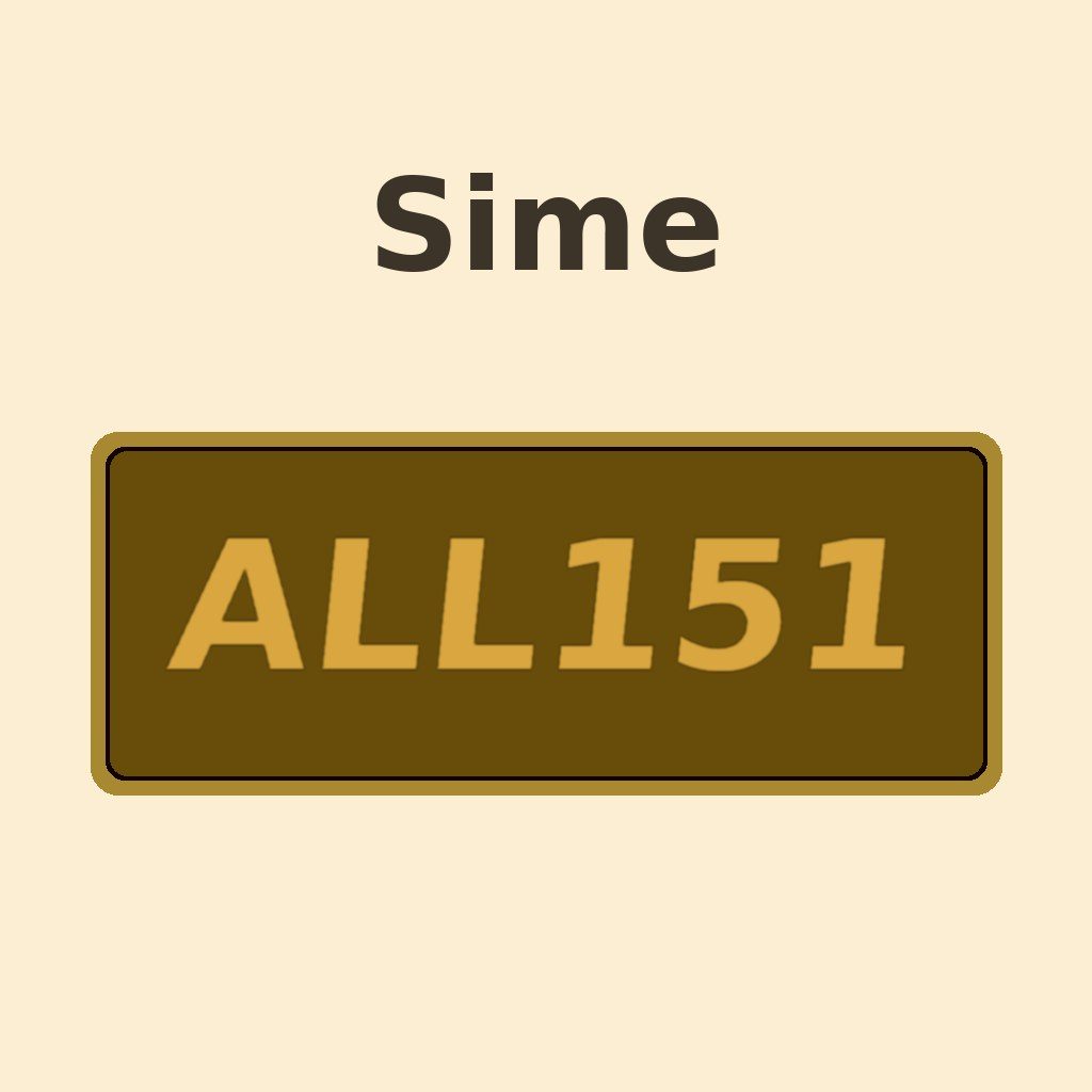 Display Sime ALL 151