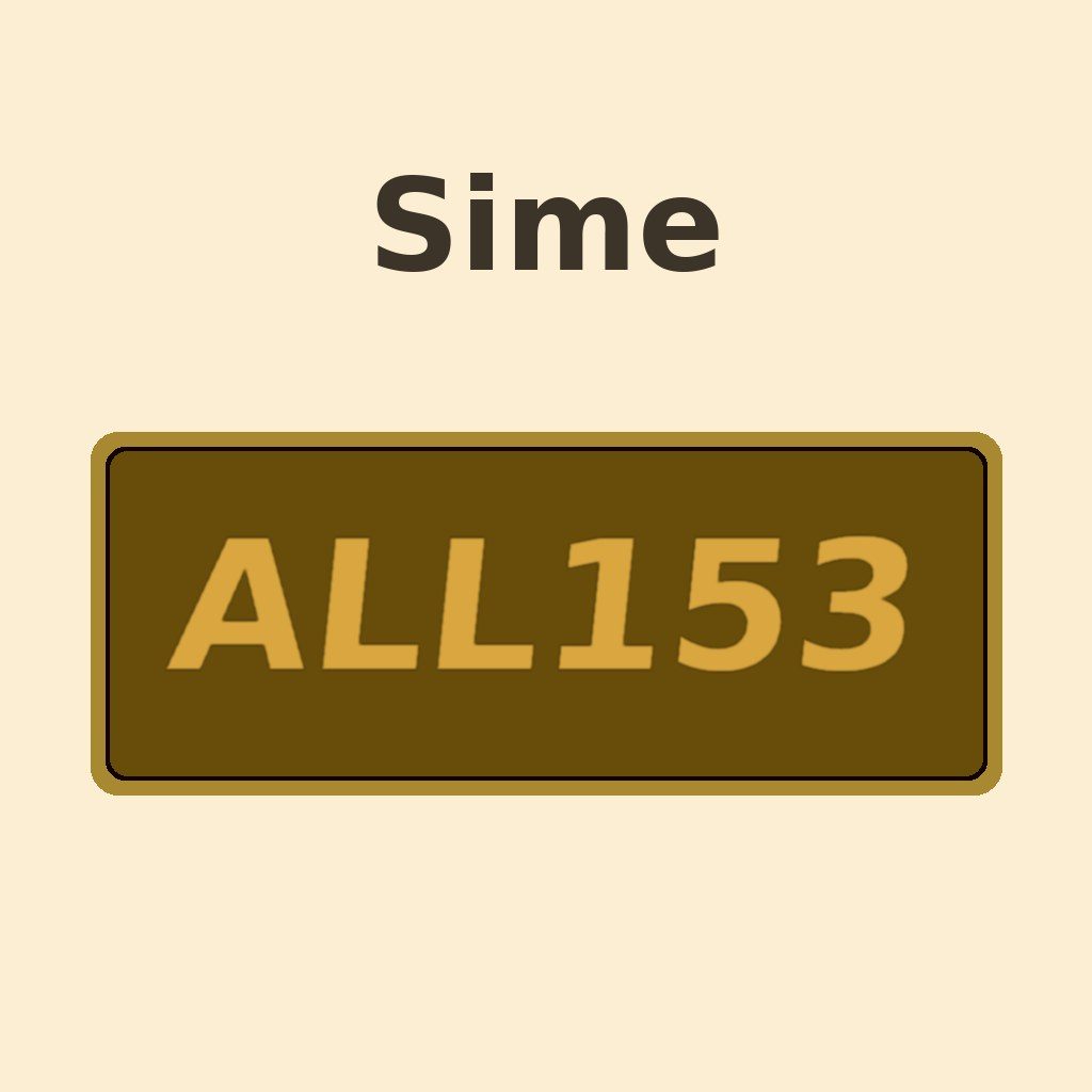 Display Sime ALL 153