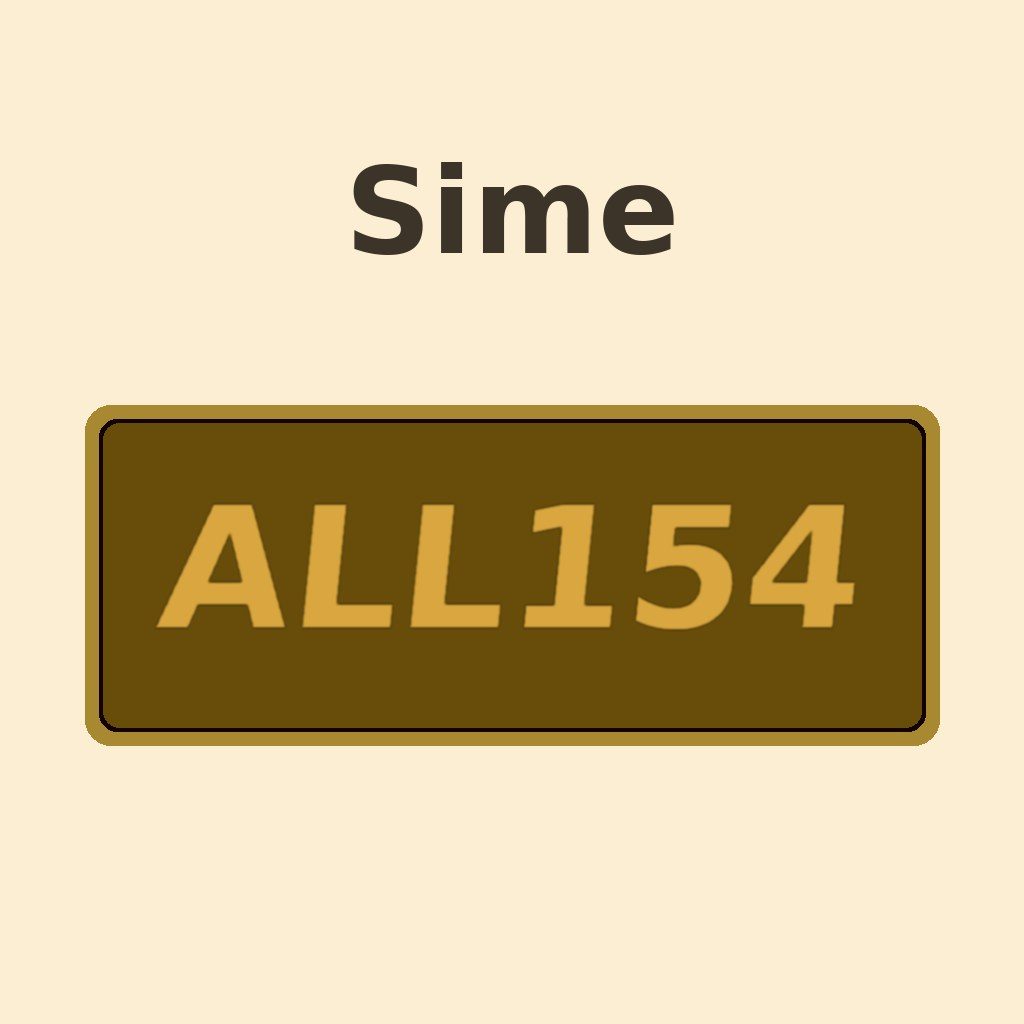 Display Sime ALL 154