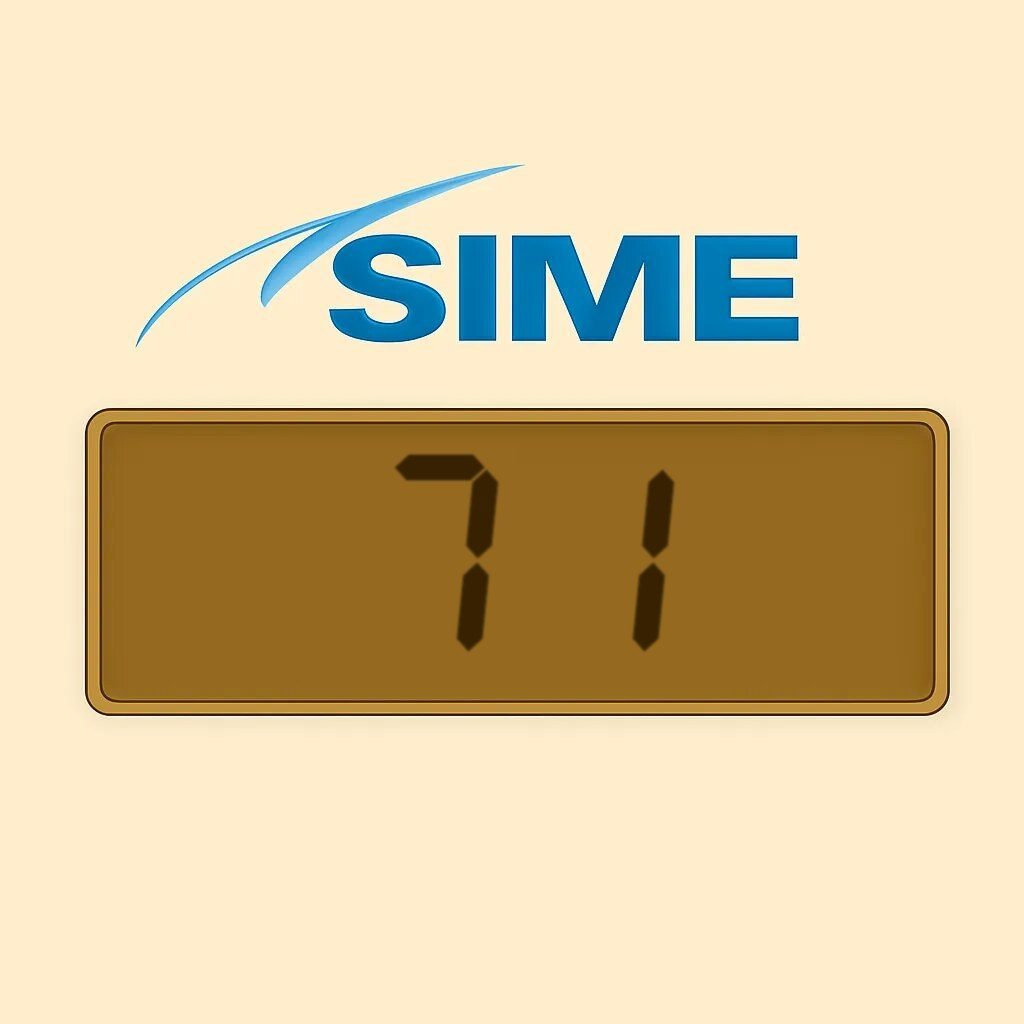 Display Sime ALL 71