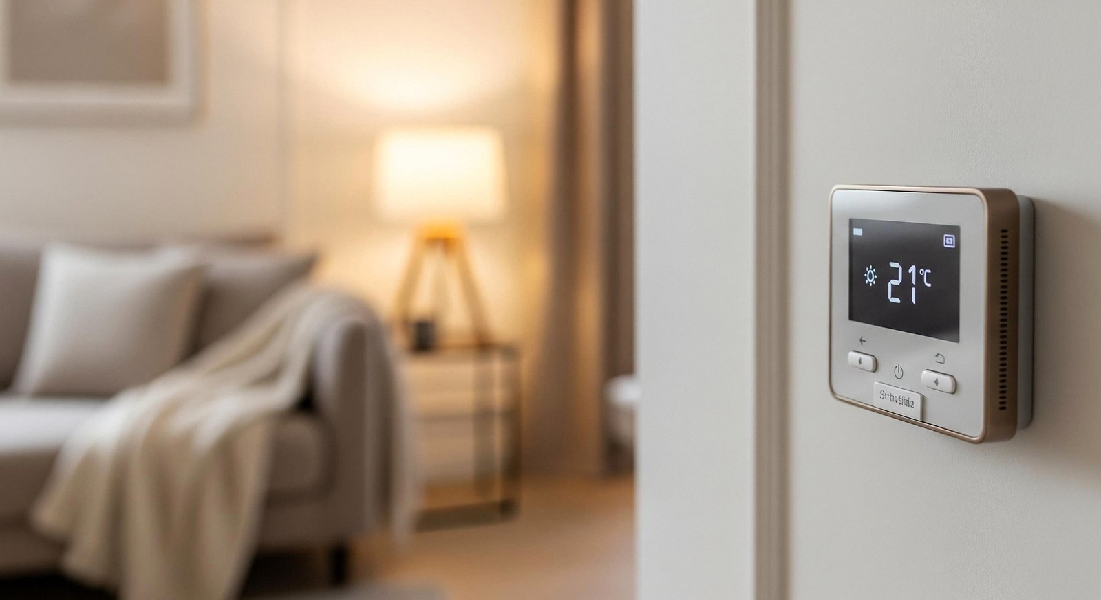 Termostato a parete in una casa di Borgo Milano: assistenza caldaie Unical 24 ore su 24