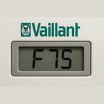 Errore F75 caldaia Vaillant