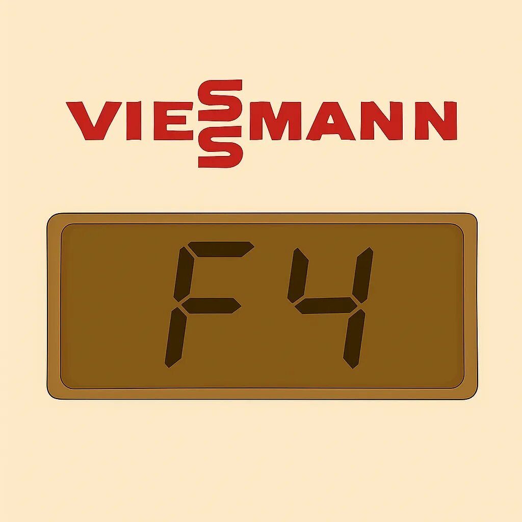 Codice errore F4 su caldaia Viessmann